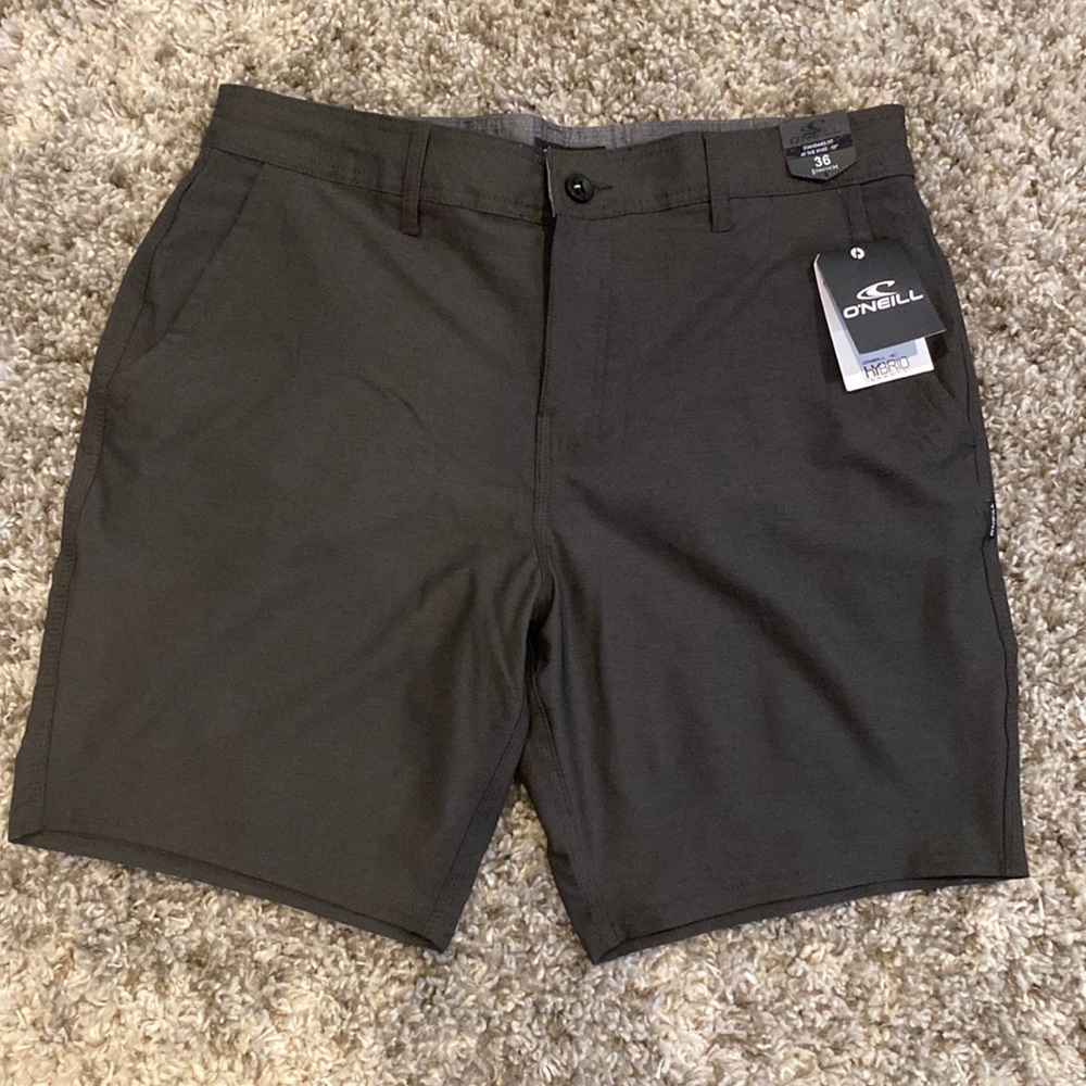 NWT not attached men’s O’Neill drifter Heather hybrid shorts